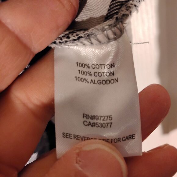 FOX Racing flannel shirt womens M Medium black check plaid long sleeve button - Picture 8 of 11